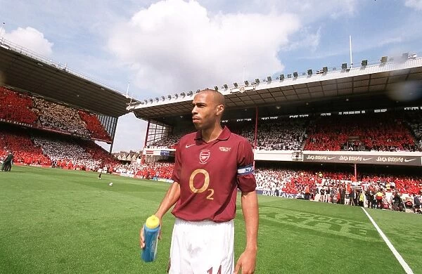 Thierry Henry (Arsenal) before the match. Arsenal 4: 2 Tottenham Hotspur