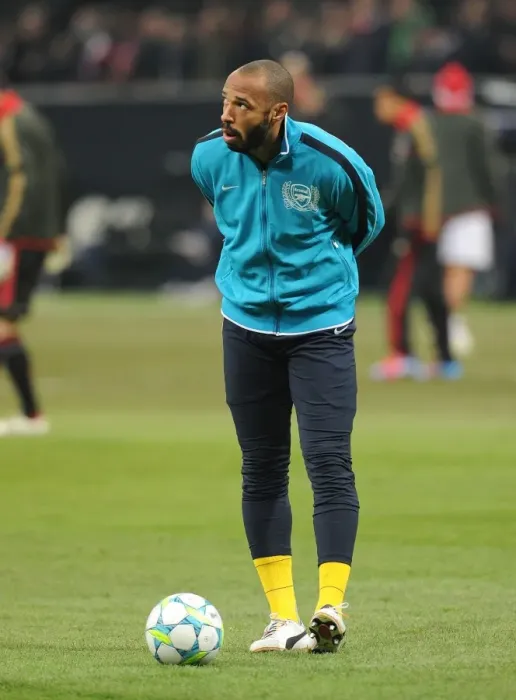 Framed Print : Thierry Henry: A Champions League Rivalry - Arsenal vs. AC Milan (2011-2012)