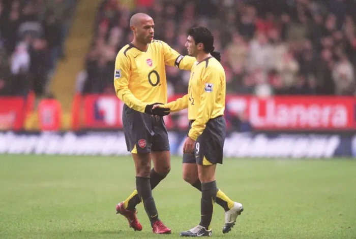 Framed Print : Thierry Henry and Jose Reyes: Victory at The Valley - Arsenal's 1-0 Win Over Charlton Athletic, 26 / 12 / 05 Framed Print : Thierry Henry and Jose Reyes: Victory at The Valley - Arsenal's 1-0 Win Over Charlton Athletic, 26 / 12 / 05