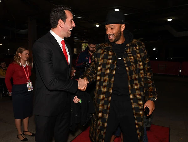 Thierry Henry Reunites with Edu at Arsenal: Arsenal FC vs Crystal Palace, Premier League 2019-20