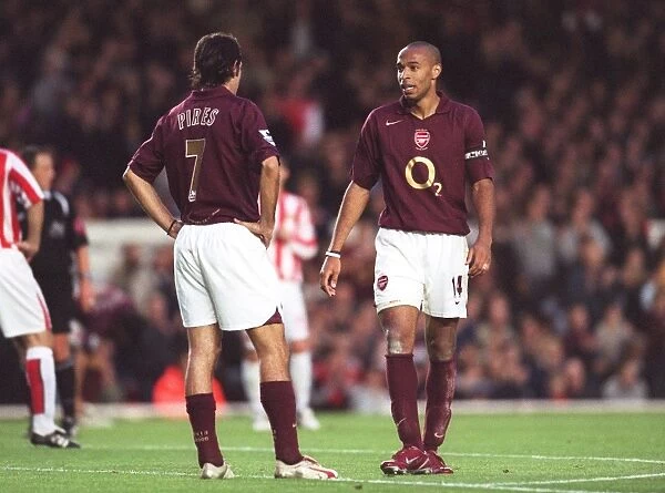 Thierry Henry and Robert Pires (Arsenal). Arsenal 3:1 Sunderland