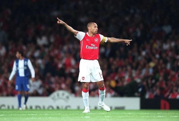 Thierry Henry's Brilliant Double: Arsenal's UEFA Champions League Victory over FC Porto (2006)