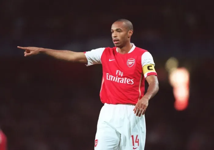Framed Print : Thierry Henry's Brilliant Double: Arsenal's UEFA Champions League Victory over FC Porto (2006)