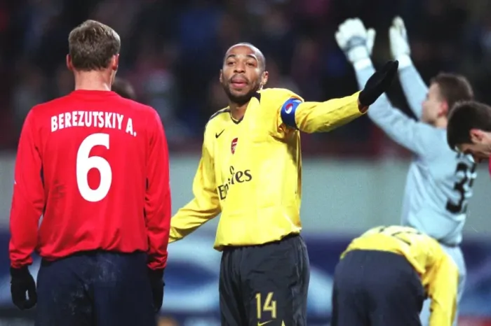 Framed Print : Thierry Henry's Disallowed Handball: Arsenal's Agonizing Defeat to Lokomotiv Moscow in the UEFA Champions League