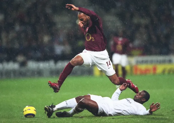 Framed Print : Thierry Henry's Dominant Display: Arsenal's 2-0 Victory over Bolton Wanderers, December 5, 2005