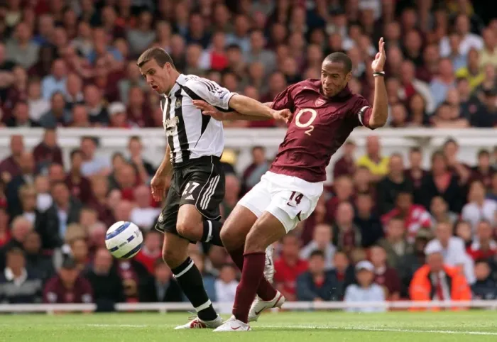 Framed Print : Thierry Henry's Double: Arsenal's Triumph Over Newcastle United in the FA Premier League, Highbury, 2005 Framed Print : Thierry Henry's Double: Arsenal's Triumph Over Newcastle United in the FA Premier League, Highbury, 2005