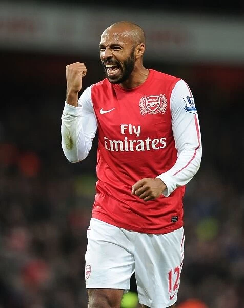 Thierry Henry's Epic FA Cup Goal Celebration: Arsenal vs. Leeds United (2011-12)