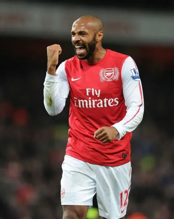 Framed Print : Thierry Henry's Epic FA Cup Goal Celebration: Arsenal vs. Leeds United (2011-12) Framed Print : Thierry Henry's Epic FA Cup Goal Celebration: Arsenal vs. Leeds United (2011-12)