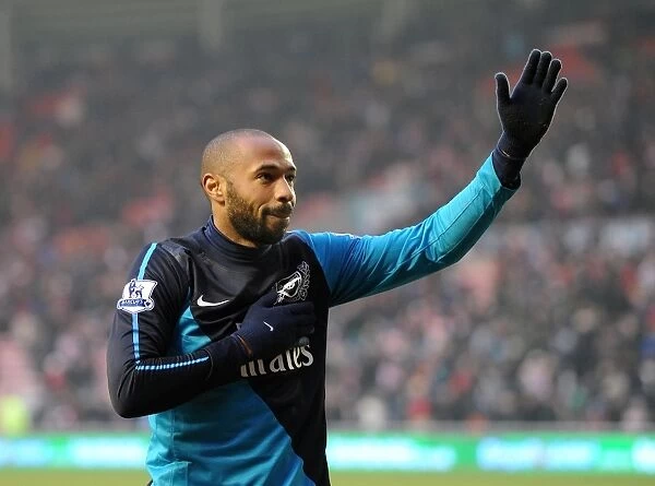 Thierry Henry's Euphoric Victory: Arsenal's Triumph Over Sunderland (11-2-12)