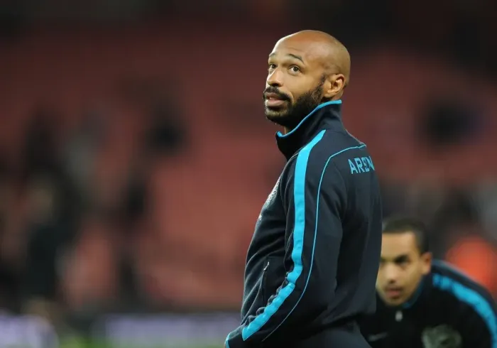 Framed Print : Thierry Henry's Final FA Cup Warm-Up: Arsenal vs. Leeds United (2011-12)