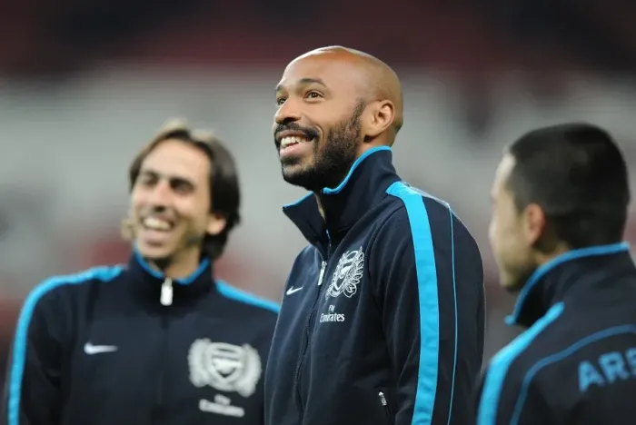 Framed Print : Thierry Henry's Final FA Cup Warm-Up: Arsenal vs Leeds United (2011-12)