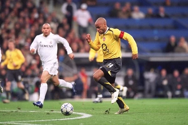 Thierry Henry's Iconic Goal: Arsenal's 1-0 Victory Over Real Madrid in the Champions League, 2006