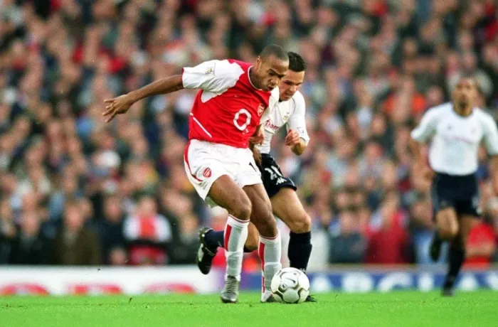 Framed Print : Thierry Henry's Iconic Goal: Arsenal's 3-0 Victory Over Tottenham, November 2002