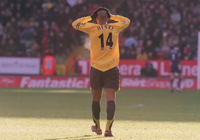 Framed Print : Thierry Henry's Iconic Goal: Arsenal's Victory Over Charlton Athletic (2005)
