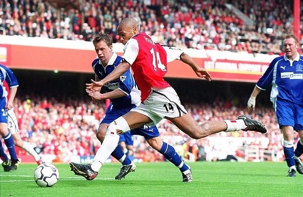 Thierry Hnery (Arsenal) Tobias Linderoth (Everton). Arsenal 4: 3 Everton, F.A