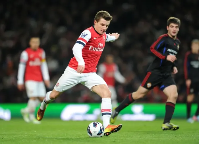 Framed Print : Thomas Eisfeld in Action: Arsenal U19 vs CSKA Moscow U19, NextGen Series Quarterfinal