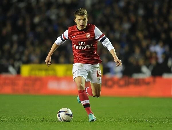 Thomas Eisfeld in Action: Arsenal vs. Reading - Capital One Cup 2012-13