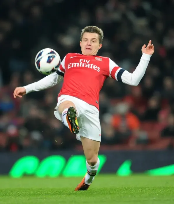 Framed Print : Thomas Eisfeld (Arsenal). Arsenal U19 1: 0 CSKA Moscow U19. NextGen Series. 1  /  4 Final