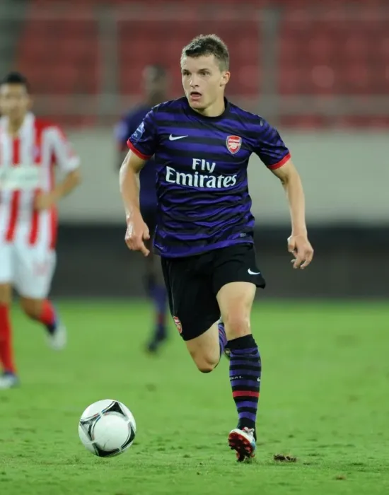 Framed Print : Thomas Eisfeld (Arsenal). Olympiacos U19 2: 0 Arsenal U19. NextGen Series Framed Print : Thomas Eisfeld (Arsenal). Olympiacos U19 2: 0 Arsenal U19. NextGen Series