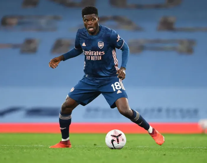Framed Print : Thomas Partey in Action: 2020-21 Premier League - Manchester City vs. Arsenal (Behind Closed Doors) Framed Print : Thomas Partey in Action: 2020-21 Premier League - Manchester City vs. Arsenal (Behind Closed Doors)