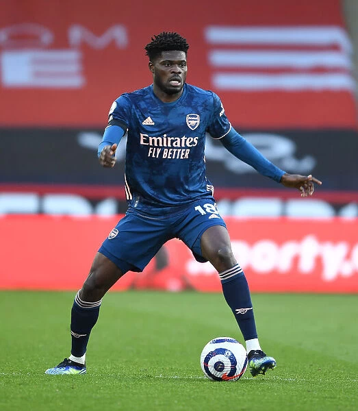 Thomas Partey in Action: 2021 Premier League - Arsenal vs Sheffield United (Behind Closed Doors)