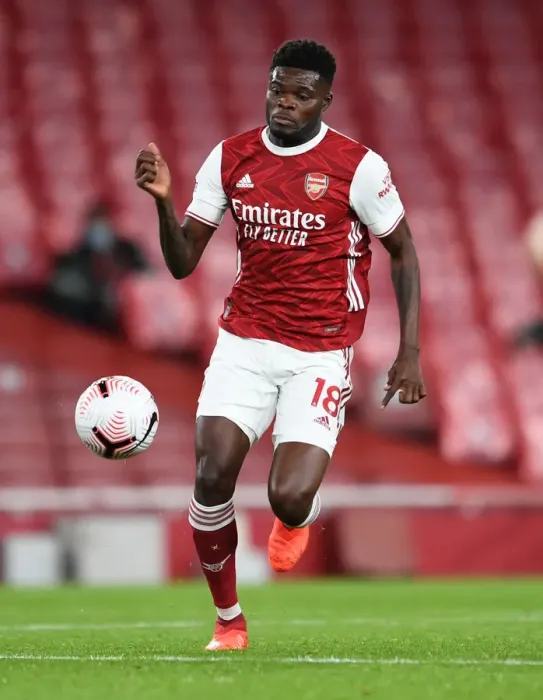 Framed Print : Thomas Partey in Action: Arsenal vs. Leicester City (2020-21) - Emirates Stadium (Behind Closed Doors) Framed Print : Thomas Partey in Action: Arsenal vs. Leicester City (2020-21) - Emirates Stadium (Behind Closed Doors)