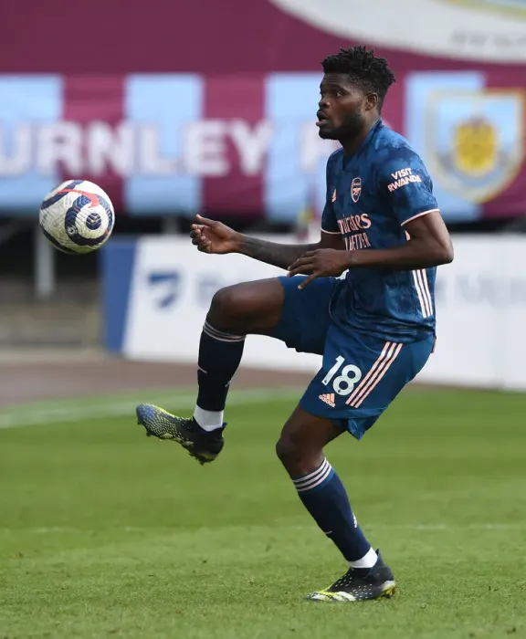 Framed Print : Thomas Partey in Action: Arsenal vs. Burnley, 2021 Premier League (Behind Closed Doors) Framed Print : Thomas Partey in Action: Arsenal vs. Burnley, 2021 Premier League (Behind Closed Doors)