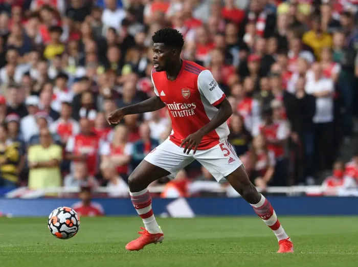 Framed Print : Thomas Partey in Action: Arsenal vs. Tottenham Hotspur, Premier League 2021-22 Framed Print : Thomas Partey in Action: Arsenal vs. Tottenham Hotspur, Premier League 2021-22