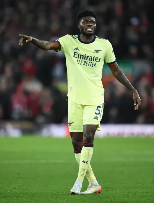 Framed Print : Thomas Partey in Action: Arsenal vs. Liverpool, Premier League 2021-22 Framed Print : Thomas Partey in Action: Arsenal vs. Liverpool, Premier League 2021-22