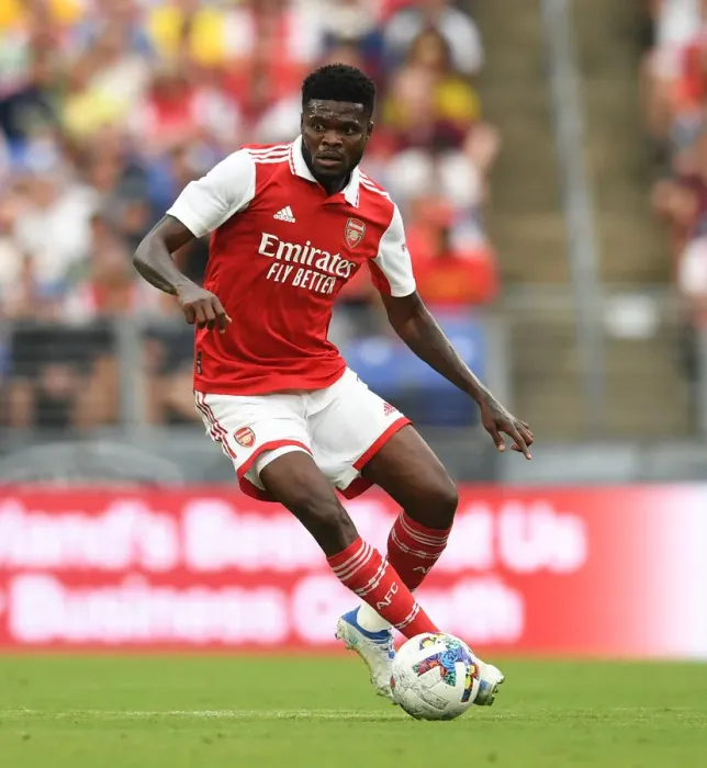 Framed Print : Thomas Partey in Action: Arsenal vs. Everton Pre-Season Clash, Baltimore 2022 Framed Print : Thomas Partey in Action: Arsenal vs. Everton Pre-Season Clash, Baltimore 2022