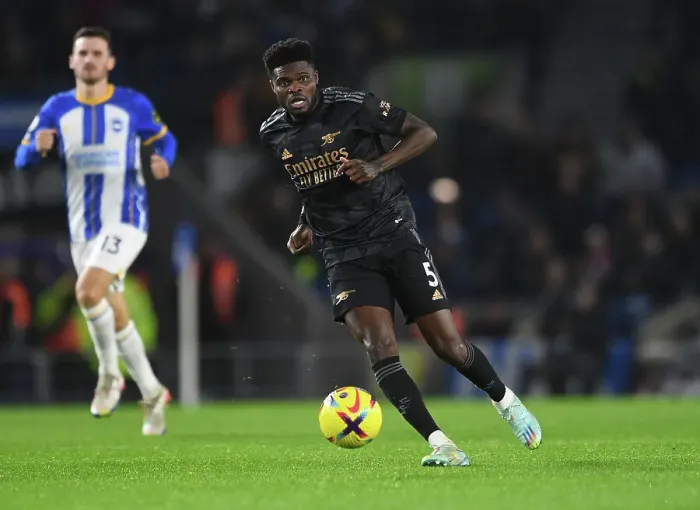 Framed Print : Thomas Partey in Action: Arsenal vs. Brighton & Hove Albion, Premier League 2022-23 Framed Print : Thomas Partey in Action: Arsenal vs. Brighton & Hove Albion, Premier League 2022-23