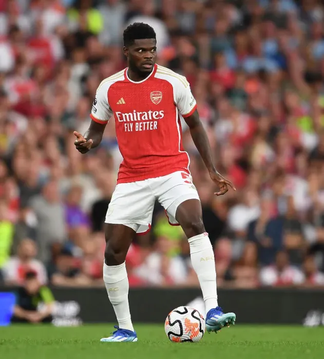 Framed Print : Thomas Partey in Action: Arsenal vs Manchester City, Premier League 2023-24 Framed Print : Thomas Partey in Action: Arsenal vs Manchester City, Premier League 2023-24
