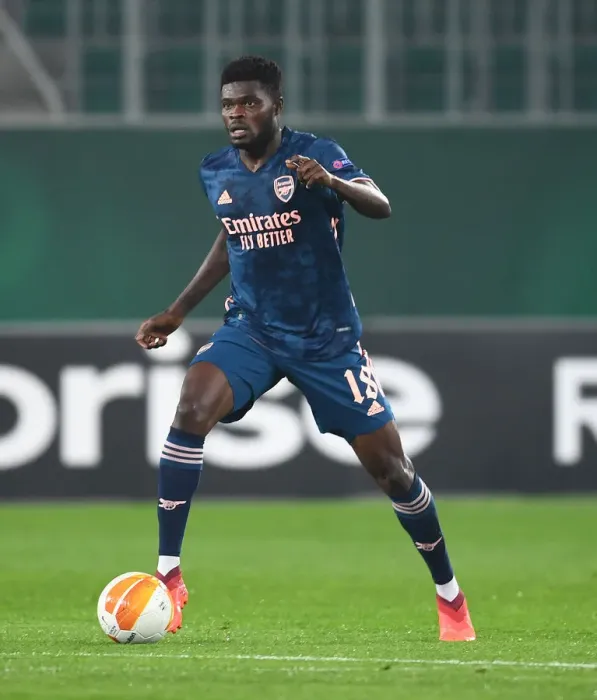 Framed Print : Thomas Partey in Action: Arsenal vs Rapid Vienna, UEFA Europa League 2020-21 Framed Print : Thomas Partey in Action: Arsenal vs Rapid Vienna, UEFA Europa League 2020-21