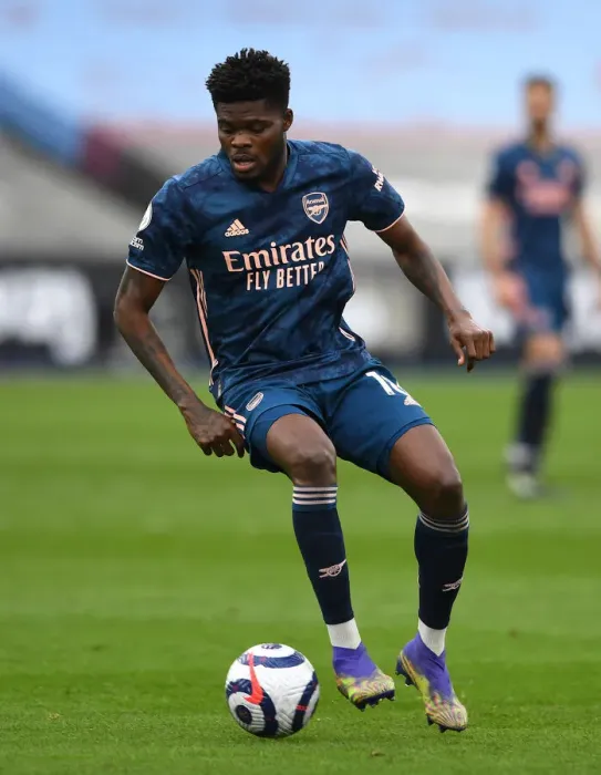 Framed Print : Thomas Partey in Action: Arsenal vs West Ham United, Premier League 2020-21 Framed Print : Thomas Partey in Action: Arsenal vs West Ham United, Premier League 2020-21