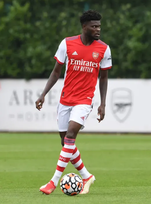 Framed Print : Thomas Partey in Action: Arsenal's Pre-Season Battle against Millwall Framed Print : Thomas Partey in Action: Arsenal's Pre-Season Battle against Millwall