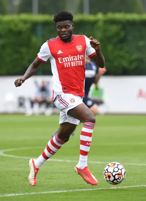 Framed Print : Thomas Partey in Action: Arsenal's Pre-Season Battle against Millwall Framed Print : Thomas Partey in Action: Arsenal's Pre-Season Battle against Millwall