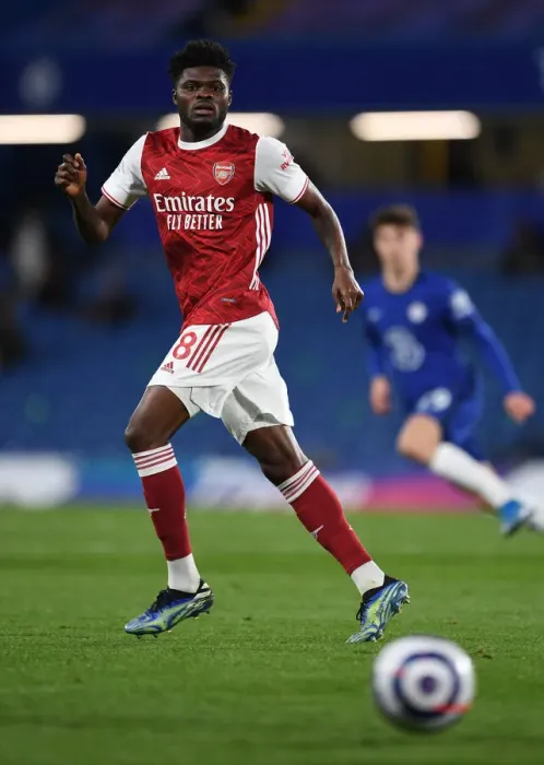 Framed Print : Thomas Partey in Action: Chelsea vs. Arsenal, 2021 Premier League - Behind Closed Doors Framed Print : Thomas Partey in Action: Chelsea vs. Arsenal, 2021 Premier League - Behind Closed Doors