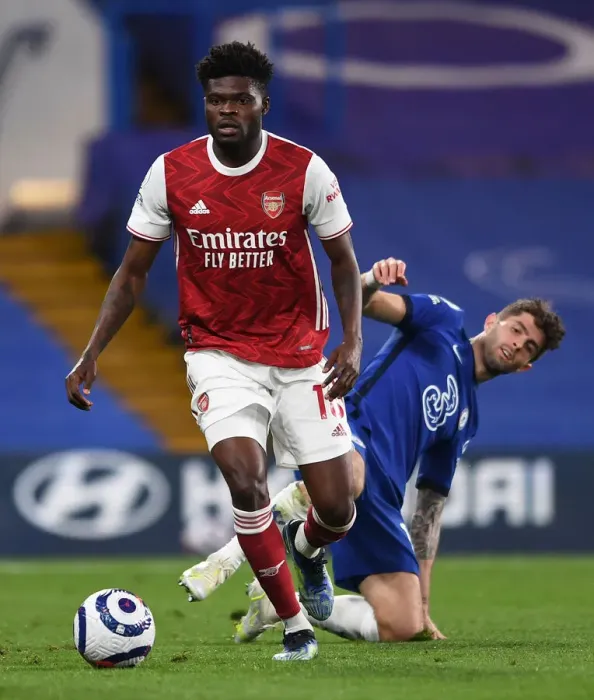 Framed Print : Thomas Partey in Action: Chelsea vs. Arsenal, 2020-21 Premier League - Behind Closed Doors Framed Print : Thomas Partey in Action: Chelsea vs. Arsenal, 2020-21 Premier League - Behind Closed Doors