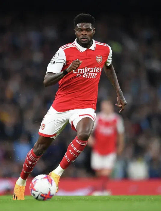 Framed Print : Thomas Partey in Action: Manchester City vs. Arsenal, Premier League 2022-23 Framed Print : Thomas Partey in Action: Manchester City vs. Arsenal, Premier League 2022-23