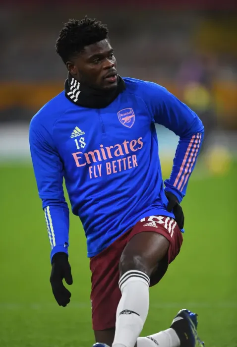Framed Print : Thomas Partey: Arsenal's Midfielder Readies for Wolverhampton Wanderers Showdown in Premier League