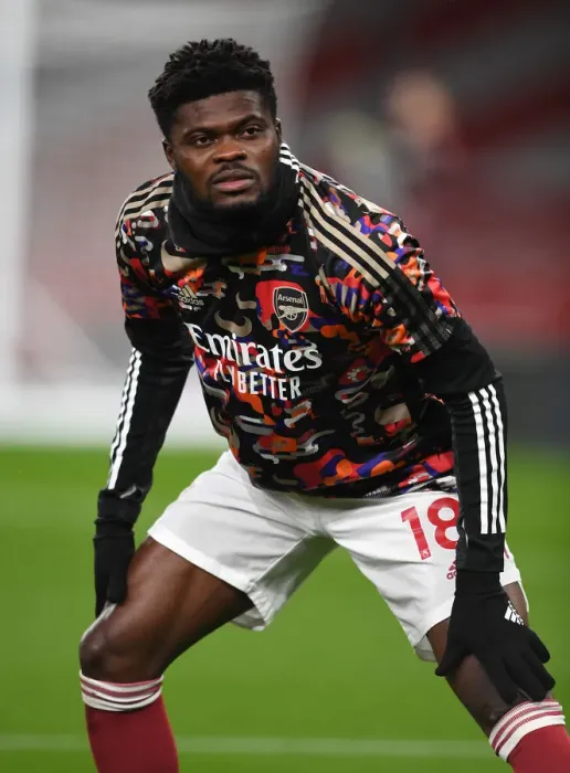 Framed Print : Thomas Partey Gears Up: Arsenal vs Manchester United (2020-21) - Emirates Stadium Showdown Amid Empty Seats Framed Print : Thomas Partey Gears Up: Arsenal vs Manchester United (2020-21) - Emirates Stadium Showdown Amid Empty Seats