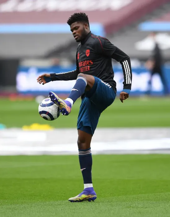 Framed Print : Thomas Partey Gears Up: Arsenal vs. West Ham United, Premier League Framed Print : Thomas Partey Gears Up: Arsenal vs. West Ham United, Premier League