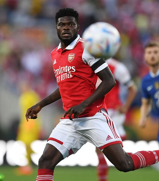 Thomas Partey Goes Head-to-Head with Chelsea in 2022-23 Florida Cup Showdown