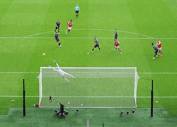 Thomas Partey Scores Arsenal's Fourth Goal: Arsenal FC vs. Nottingham Forest, Premier League 2022-23