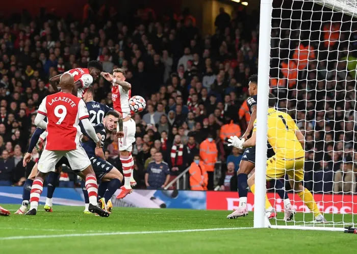 Framed Print : Thomas Partey Scores First Arsenal Goal: Arsenal 1-0 Aston Villa (2021-22) Framed Print : Thomas Partey Scores First Arsenal Goal: Arsenal 1-0 Aston Villa (2021-22)