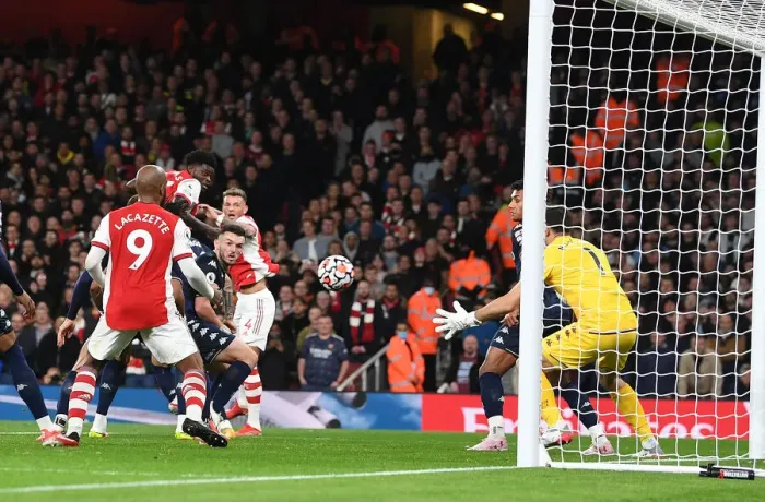 Framed Print : Thomas Partey Scores First Arsenal Goal: Arsenal 1-0 Aston Villa (Premier League 2021-22) Framed Print : Thomas Partey Scores First Arsenal Goal: Arsenal 1-0 Aston Villa (Premier League 2021-22)