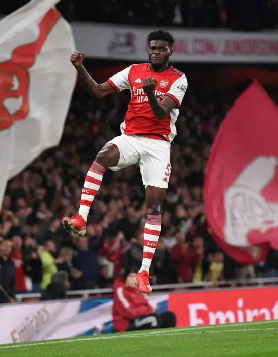 Framed Print : Thomas Partey Scores First Goal: Arsenal vs. Aston Villa, Premier League 2021-22 Framed Print : Thomas Partey Scores First Goal: Arsenal vs. Aston Villa, Premier League 2021-22
