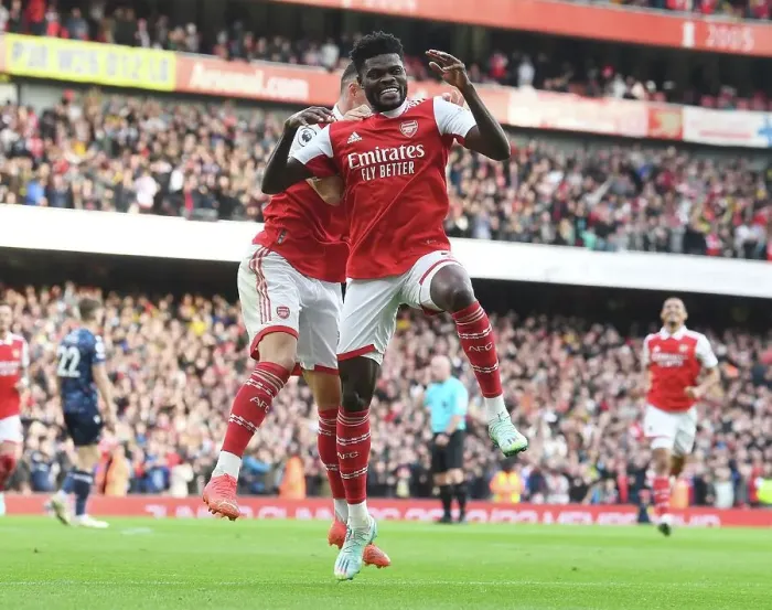 Framed Print : Thomas Partey Scores His Fourth: Arsenal's Unstoppable Form Against Nottingham Forest in the 2022-23 Premier League Framed Print : Thomas Partey Scores His Fourth: Arsenal's Unstoppable Form Against Nottingham Forest in the 2022-23 Premier League