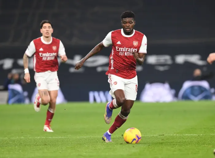 Framed Print : Thomas Partey Shines in Arsenal's London Derby Battle Against Tottenham, Premier League 2020-21 Framed Print : Thomas Partey Shines in Arsenal's London Derby Battle Against Tottenham, Premier League 2020-21
