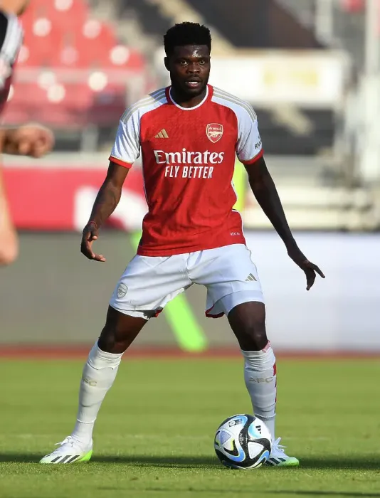 Framed Print : Thomas Partey Shines: Arsenal's Pre-Season Triumph over FC Nurnberg, July 2023 Framed Print : Thomas Partey Shines: Arsenal's Pre-Season Triumph over FC Nurnberg, July 2023